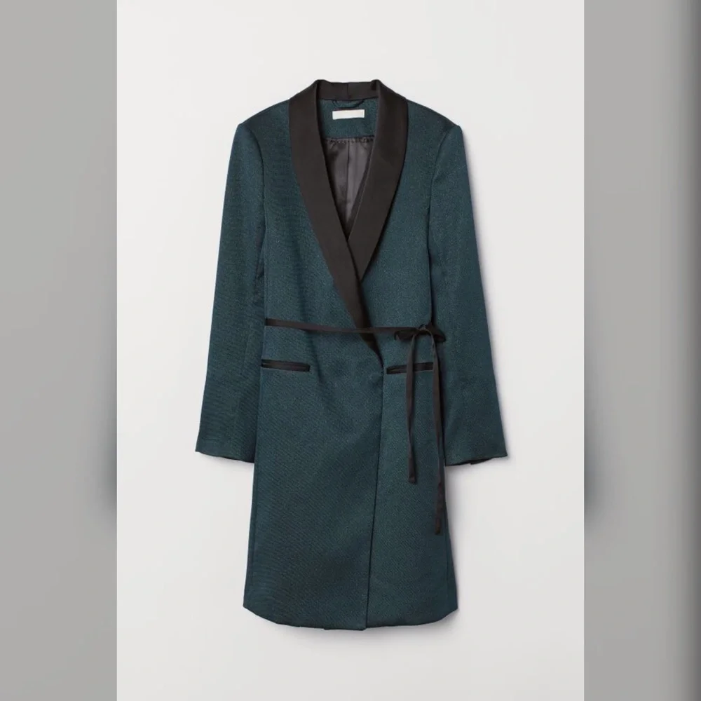 H&M Tuxedo-collared Coat - Picture 3 of 13